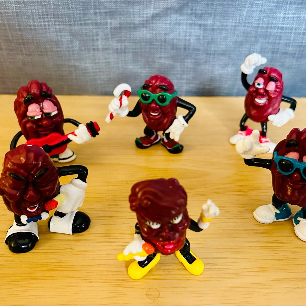 California Raisins 6 piece set- Circa 1988 - Picture 4 of 5